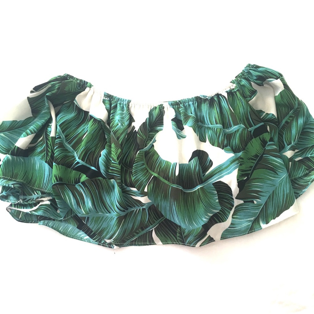 Misguided Tropical Crop Top